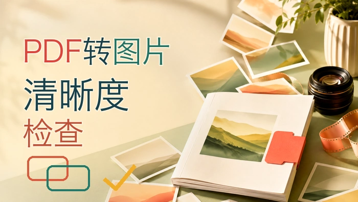 PDF转图片清晰度检查
