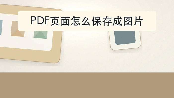 PDF页面怎么保存成图片？原文件有密码该怎么处理