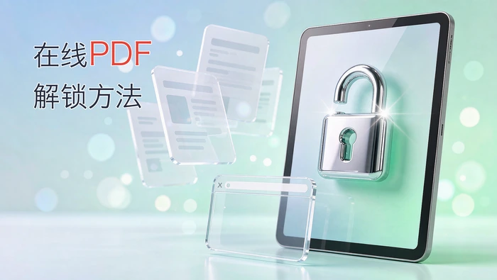 在线PDF解锁方法