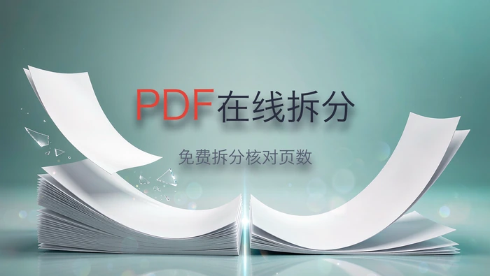 PDF在线拆分怎么做？免费拆分后这样核对页数