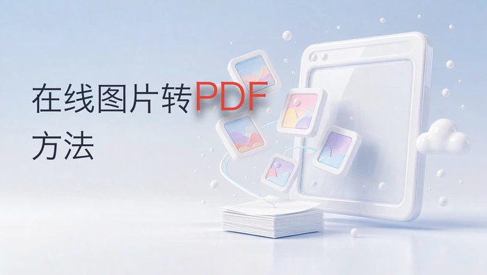 在线图片转PDF方法