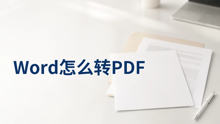 Word怎么转PDF？文档格式怎么保持稳定