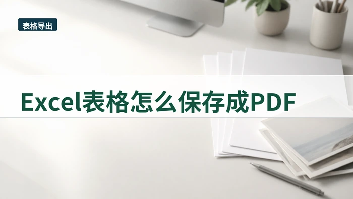 Excel表格怎么保存成PDF？下载后哪些地方要复查