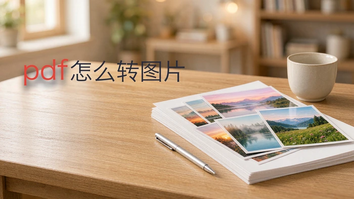 pdf怎么转图片