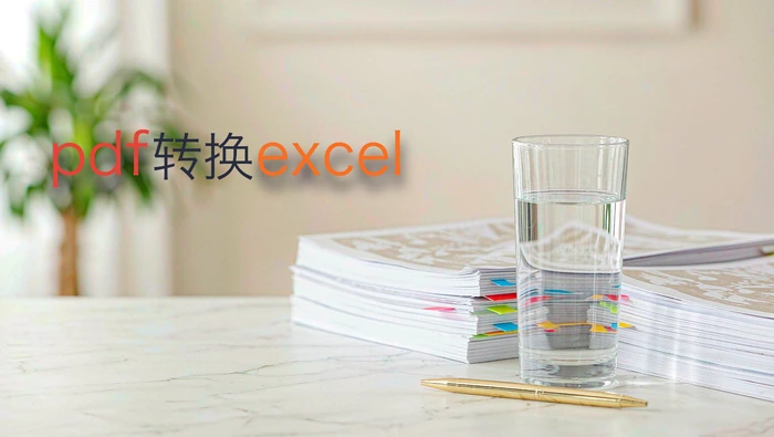 pdf转换excel