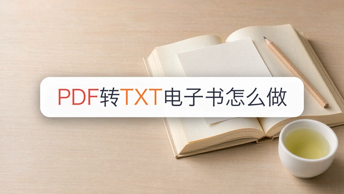 PDF转TXT电子书怎么做？文字提取后先检查乱码