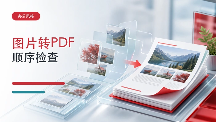 PNG怎么转成PDF格式?3种方法整理图片顺序封面图