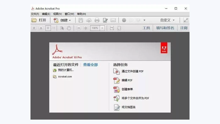 Adobe Acrobat Reader DC图1
