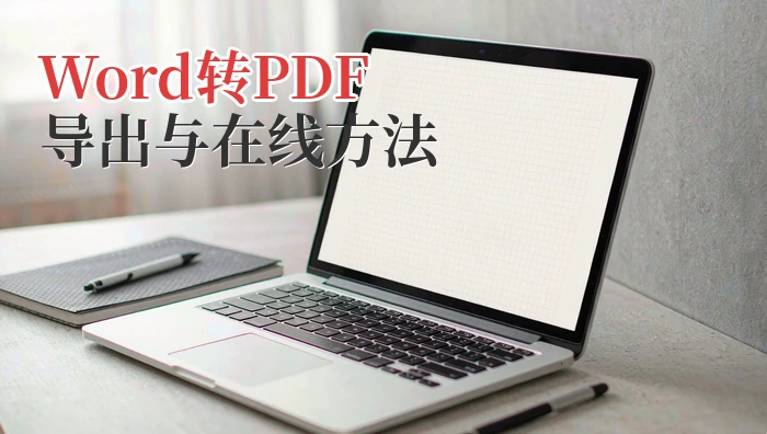 Word文档怎么转PDF？电脑导出和在线处理有哪些方法？