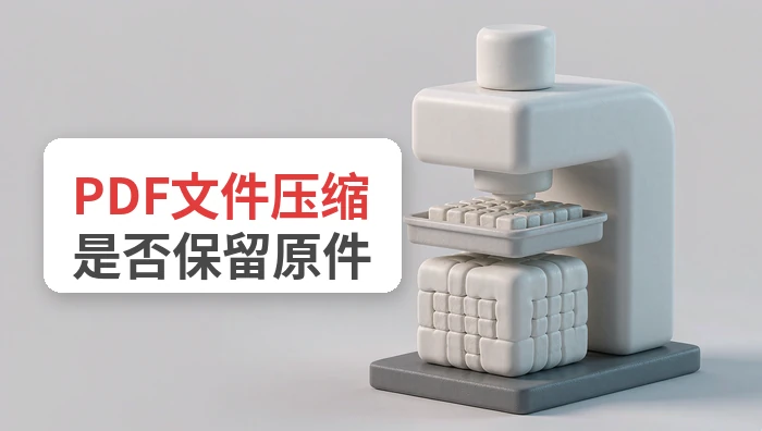 PDF文件太大怎么压缩？处理后还要不要保留原件