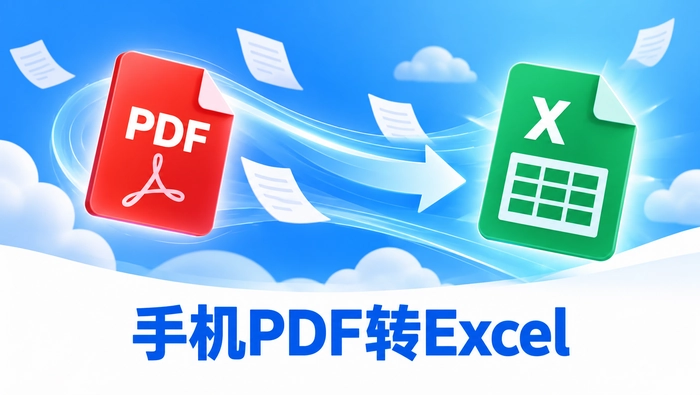 手机怎么在线把PDF转成Excel？转换好的表格在哪下载