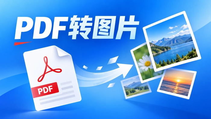 PDF怎么转成JPG图片？多页文件如何一次导出？