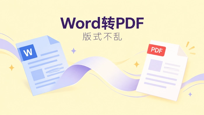 Word转PDF后版式怎么固定？转换失败时先查什么