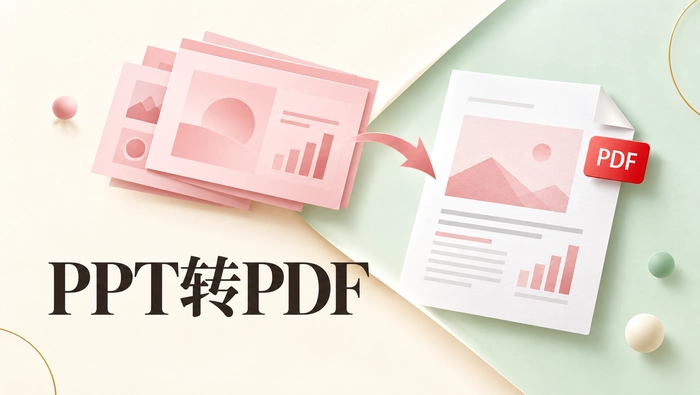 PPT怎么转PDF？常见错误怎么提前避开