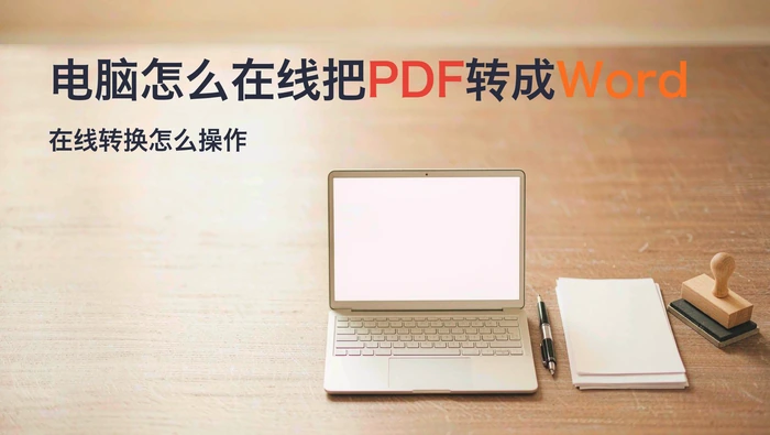 电脑怎么在线把PDF转成Word？PDF在线转Word怎么操作