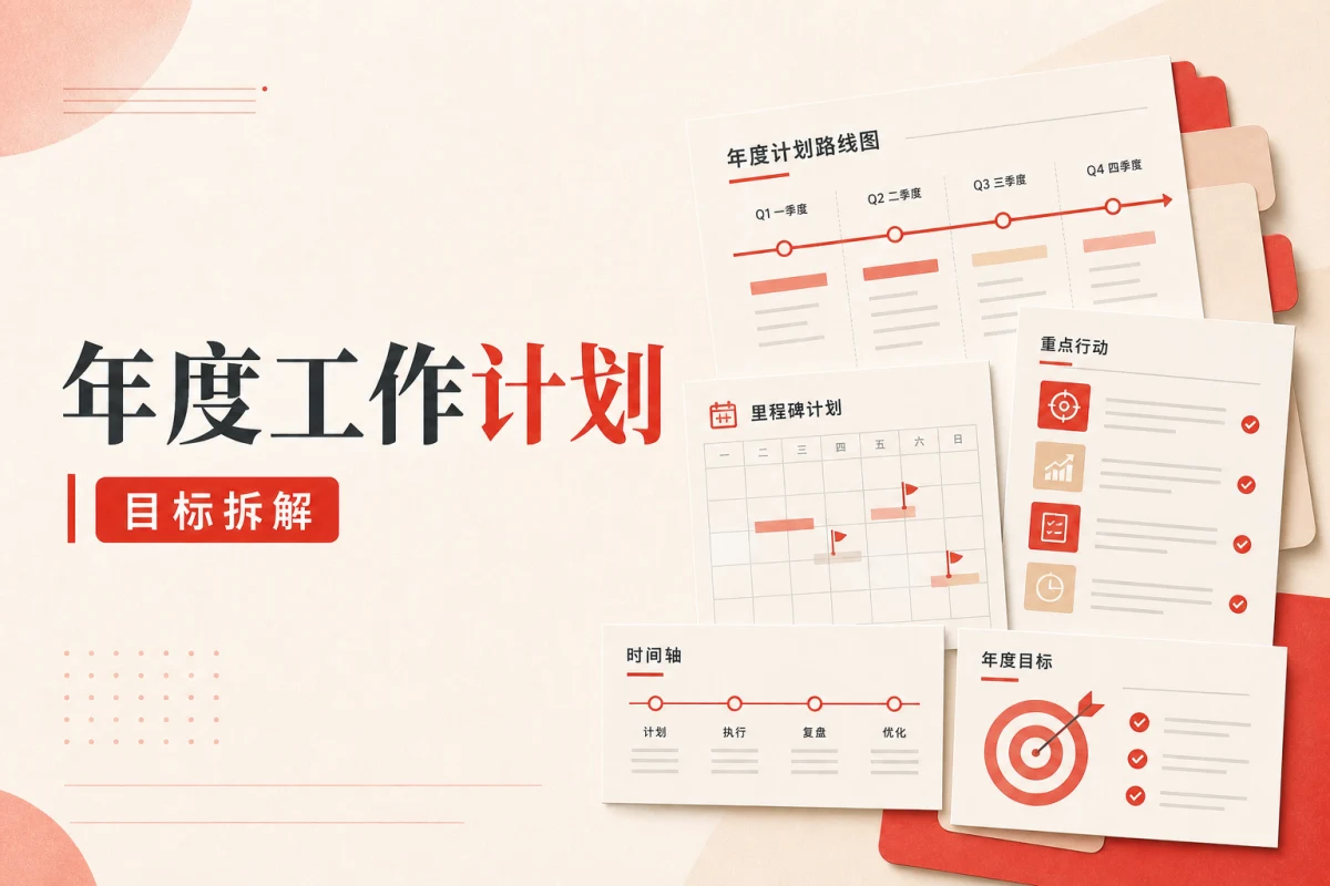 年度工作计划：目标拆解与责任安排参考范文