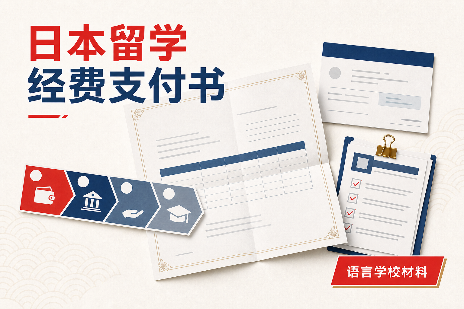 日本留学经费支付书 日语填写与汇款安排完整范本