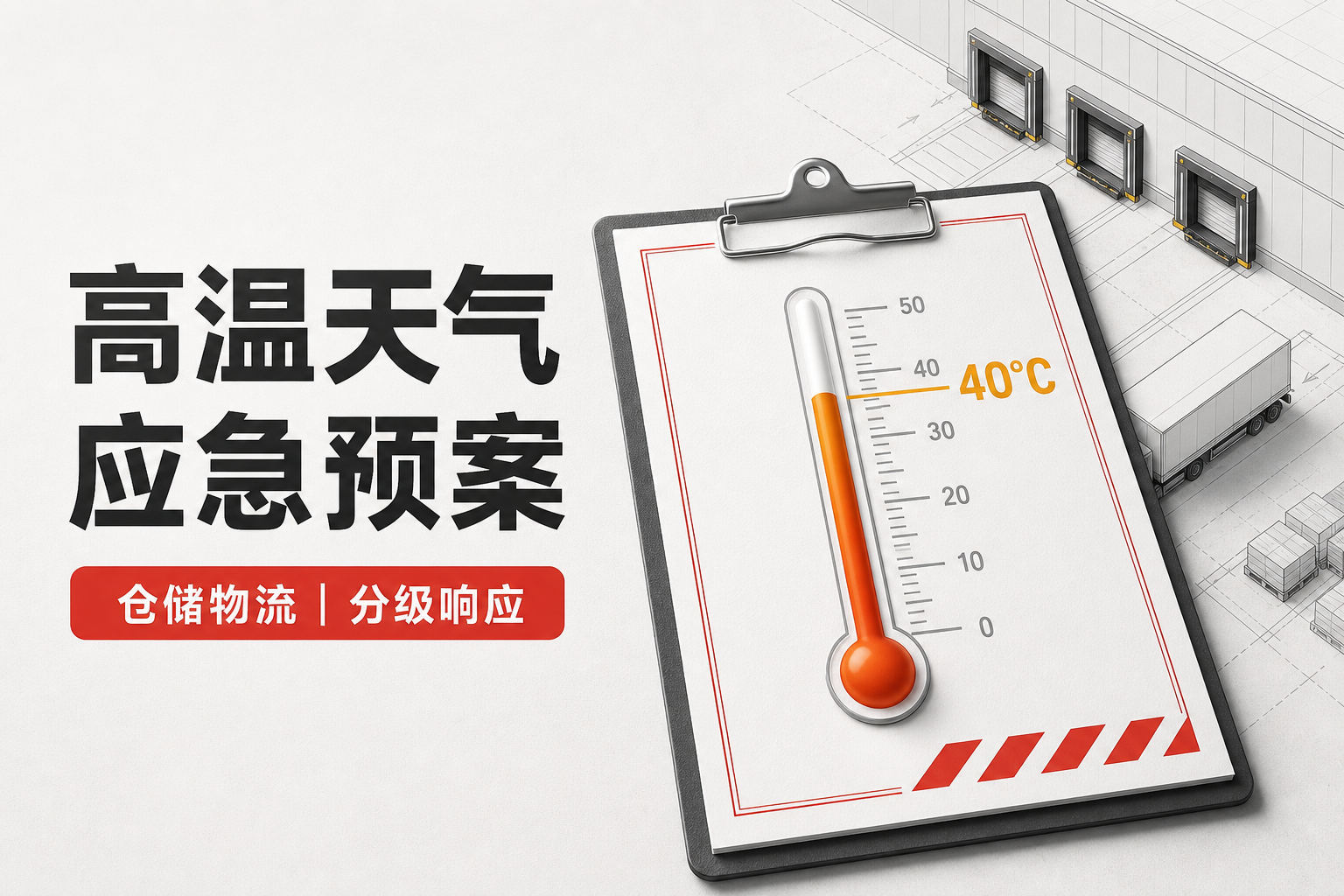 高温天气应急预案 仓储物流分级响应执行范本
