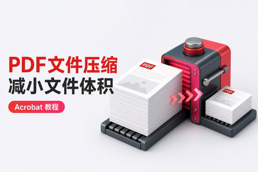 PDF压缩 Adobe Acrobat桌面端分步操作教程