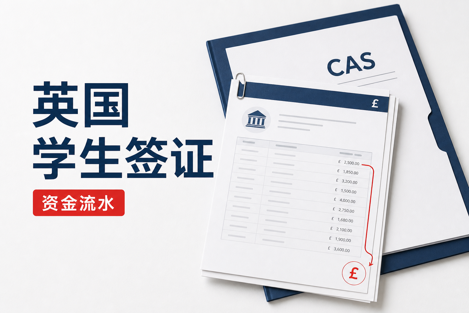 英国学生签证银行流水解释信 资金来源核对说明范文