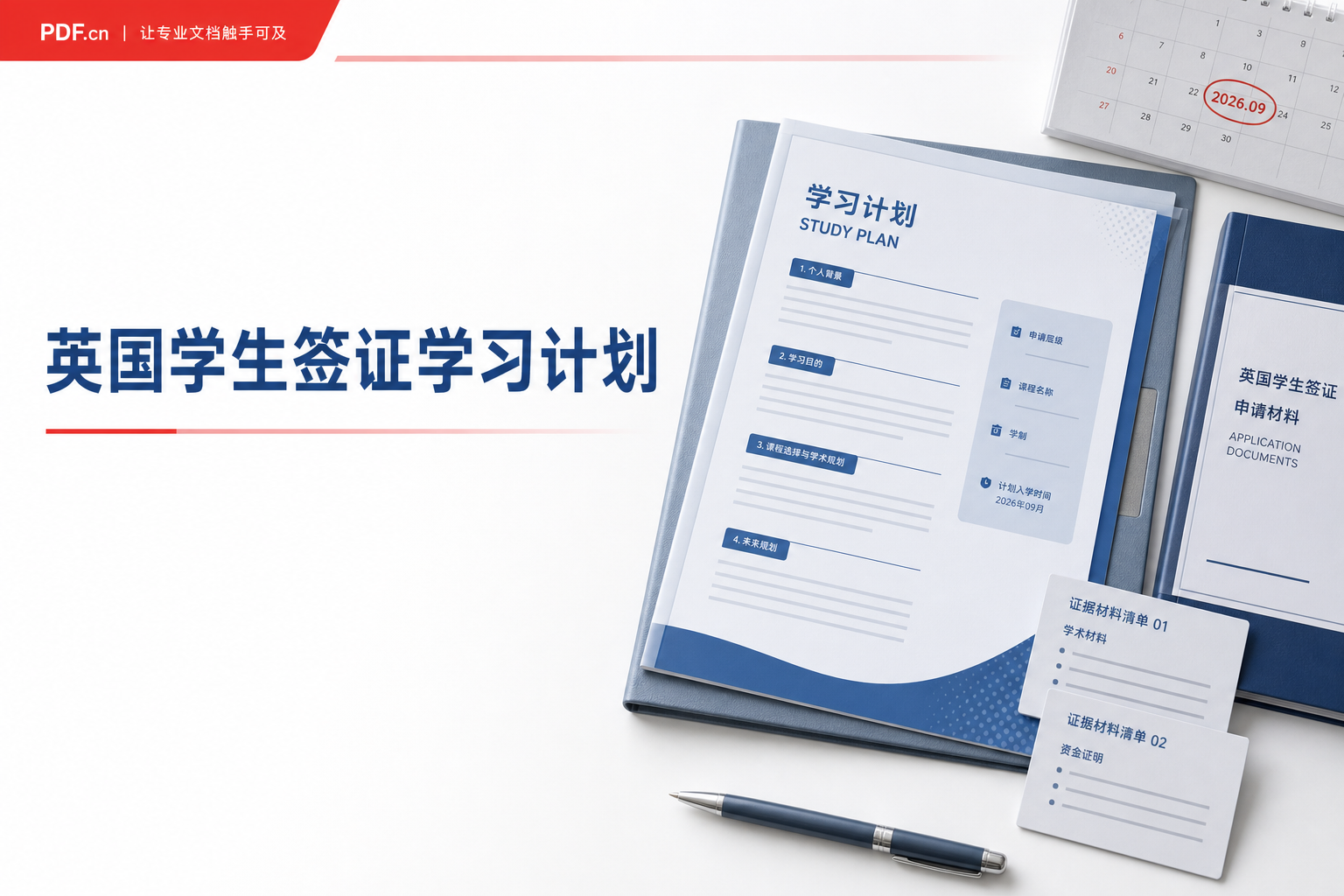 英国学生签证学习计划说明信 专业可信递签参考范本