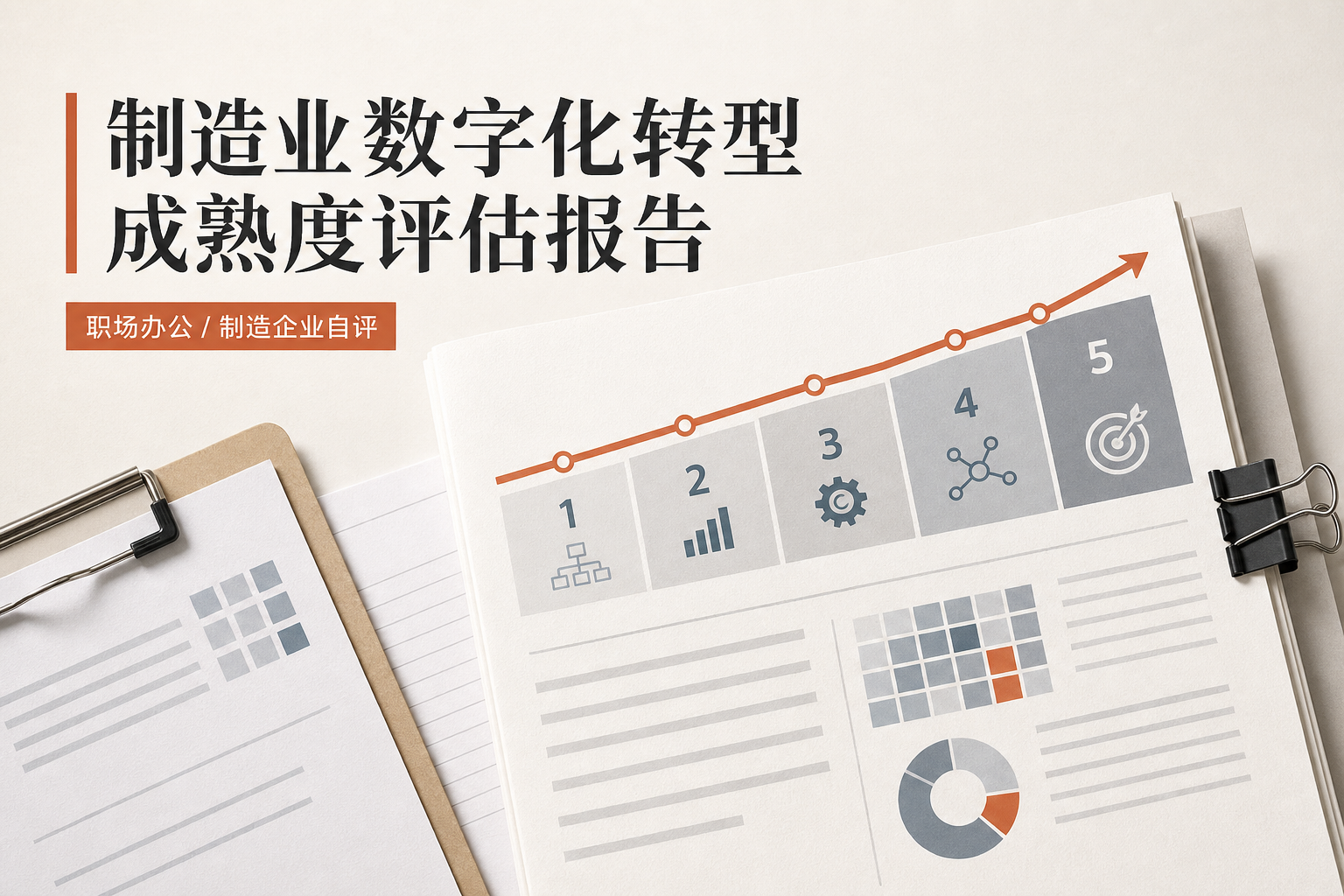 制造业数字化转型成熟度评估报告 企业自评参考范本