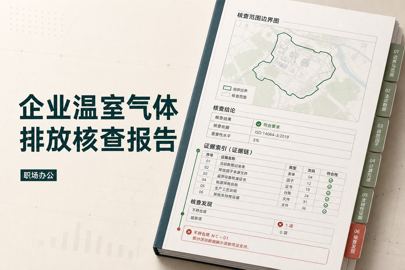 企业温室气体排放核查报告 制造企业碳数据核验范本