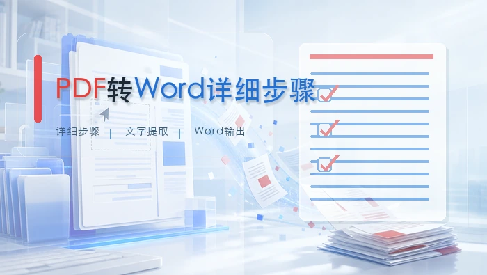 PDF转Word详细步骤