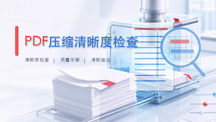 PDF压缩清晰度检查