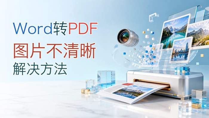 word转pdf图片不清晰解决方法