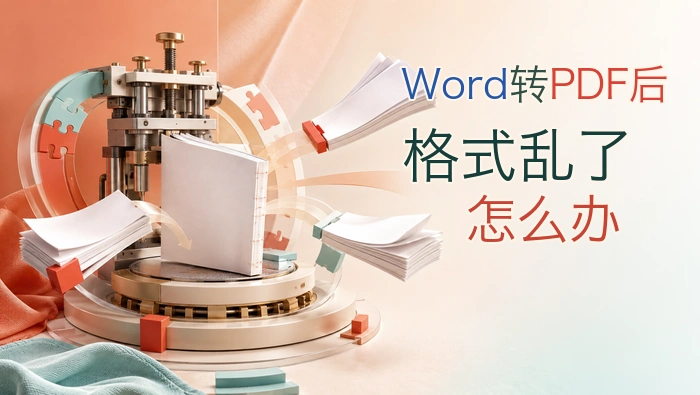 word转pdf后格式乱了怎么办