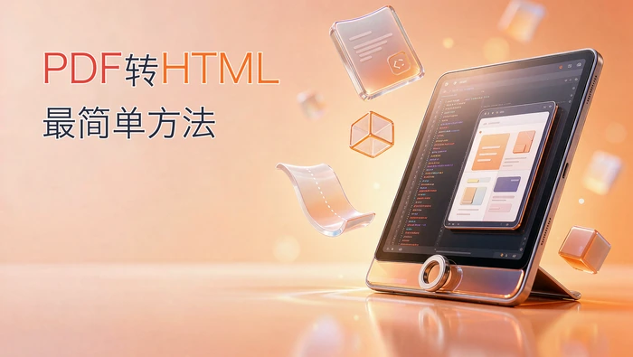 pdf转html最简单方法