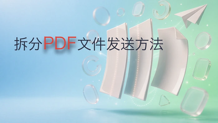 拆分PDF文件发送方法
