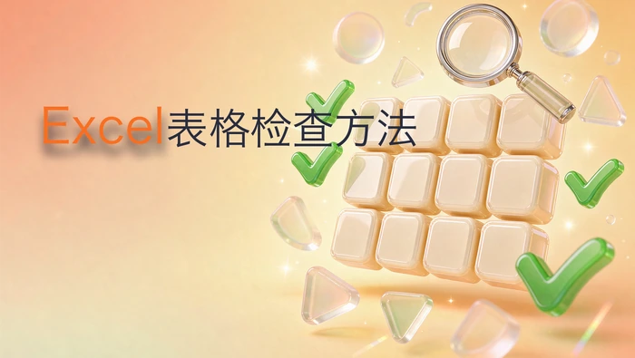 Excel表格检查方法