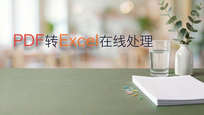PDF转Excel在线处理