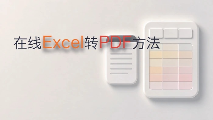 在线Excel转PDF方法