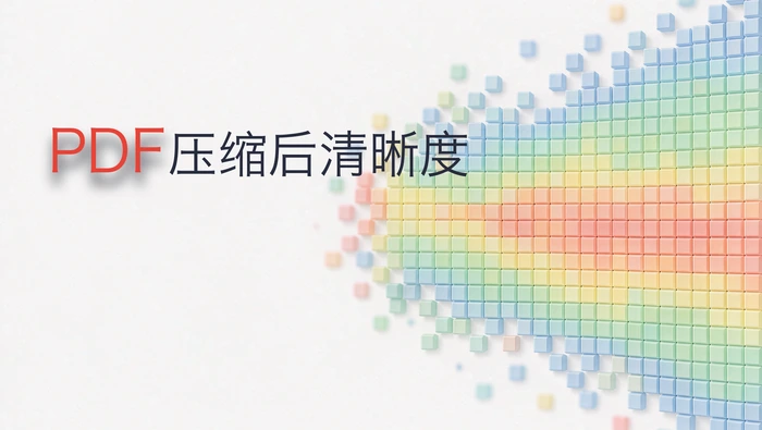 PDF压缩后清晰度