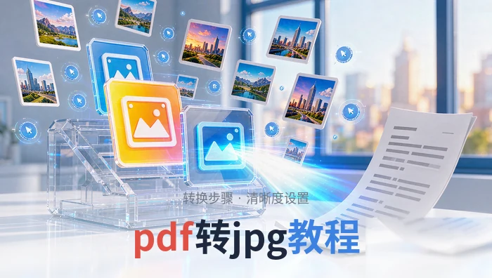 pdf转jpg教程