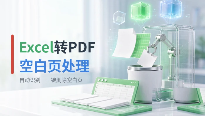 Excel转PDF空白页处理