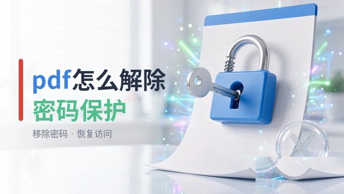 pdf怎么解除密码保护