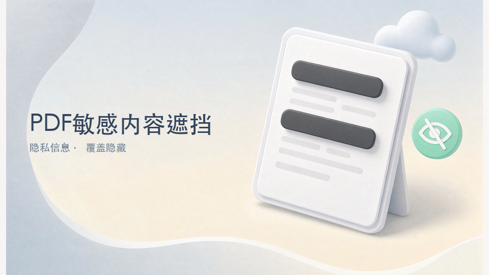 PDF敏感内容遮挡