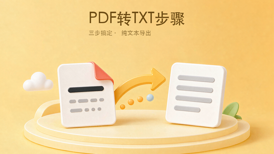 PDF转TXT步骤